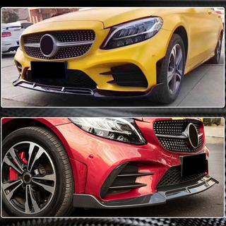 Sprednji lip odbijača V3 za C43 AMG 2019-2021 (karbon) fotografija 4