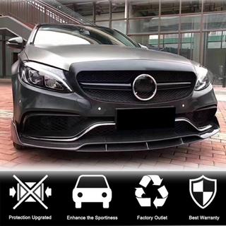 Lip spojler za prednji odbijač V4 (za SD C63 AMG 2015-2019, karbon) fotografija 4