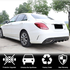 Mercedes C-class W205 2014–2021 Difuzor zadnjega odbijača (za SD C43/C63 AMG 2015-2019, karbon) fotografija 2