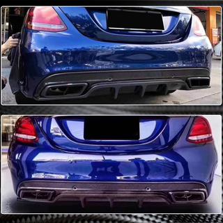 Difuzor zadnjega odbijača (za SD C43/C63 AMG 2015-2019, karbon) fotografija 3