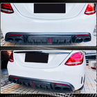Mercedes C-class W205 2014–2021 Difuzor zadnjega odbijača V1 (za SD C43/C63 AMG 2015-2019, karbon) fotografija 4
