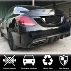 Mercedes C-class W205 2014–2021 Difuzor zadnjega odbijača V3 (za SD C43/C63 AMG 2015-2019, karbon) fotografija 2