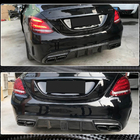 Mercedes C-class W205 2014–2021 Difuzor zadnjega odbijača V3 (za SD C43/C63 AMG 2015-2019, karbon) fotografija 3