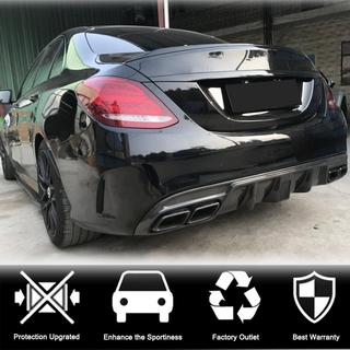 Difuzor zadnjega odbijača V3 (za SD C43/C63 AMG 2015-2019, karbon) fotografija 2