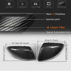 Mercedes C-class W205 2014–2021 Pokrovi ogledal V2 (Karbon) fotografija 5