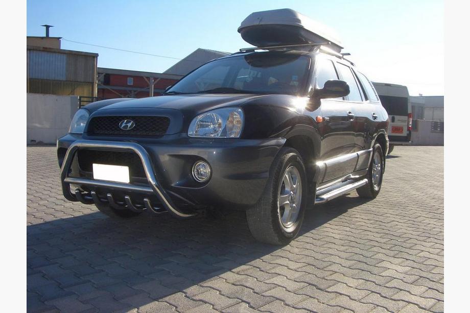 Hyundai Santa Fe 1 2000–2006 Prednji zaščitni lok WT003 (nerjavno jeklo) Image