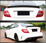 Mercedes razred C W204 2007–2015 Spojler z difuzorjem zadnjega odbijača (za C63 AMG 2012-2014, karbon) fotografija 2