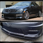 Mercedes razred C W204 2007–2015 Dodatek sprednjega odbijača Lip V1 (za AMG 2012-2014, karbon) fotografija 4