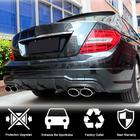 Mercedes razred C W204 2007–2015 Difuzor zadnjega odbijača V1 (za AMG SD/Coupe 2012-2014, karbon) fotografija 2