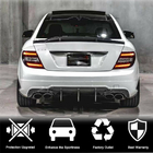 Mercedes razred C W204 2007–2015 Difuzor zadnjega odbijača V2 (za AMG SD/Coupe 2012-2014, karbon) fotografija 2