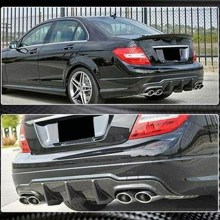 Difuzor zadnjega odbijača V3 (za AMG SD/Coupe 2012-2014, karbon) fotografija 4