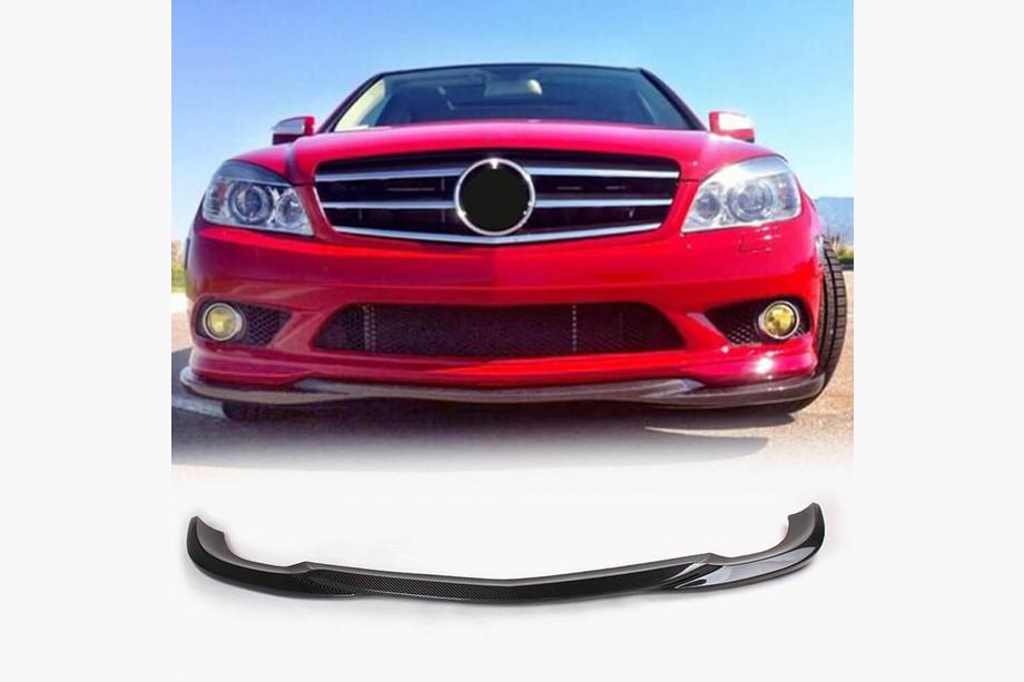 Mercedes razred C W204 2007–2015 Lip spojler sprednjega odbijača (za AMG-Line 2008-2011, karbon) Image