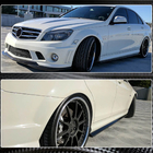Mercedes razred C W204 2007–2015 Stranski pragovi (za AMG SD, karbon) fotografija 4