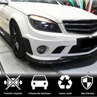 Mercedes razred C W204 2007–2015 Karbonski dodatki za sprednji odbijač (za C63 AMG Sedan 2008-2011) fotografija 2