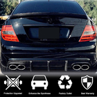 Mercedes razred C W204 2007–2015 Difuzor zadnjega odbijača V2 (za AMG SD 2008-2011, karbon) fotografija 3
