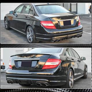 Difuzor zadnjega odbijača V4 (za AMG SD 2008-2011, karbon) fotografija 4