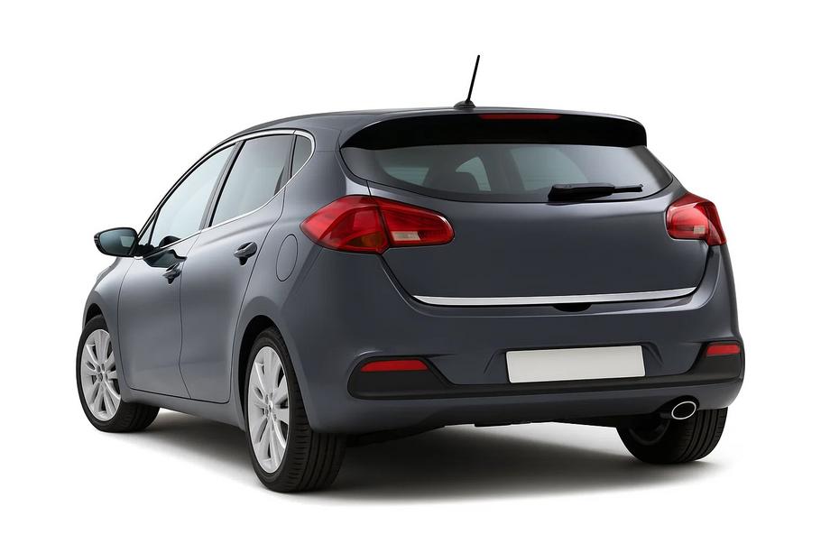 Kia Ceed 2012–2018 Zaščitna letev roba prtljažnika (nerjaveče jeklo) Image