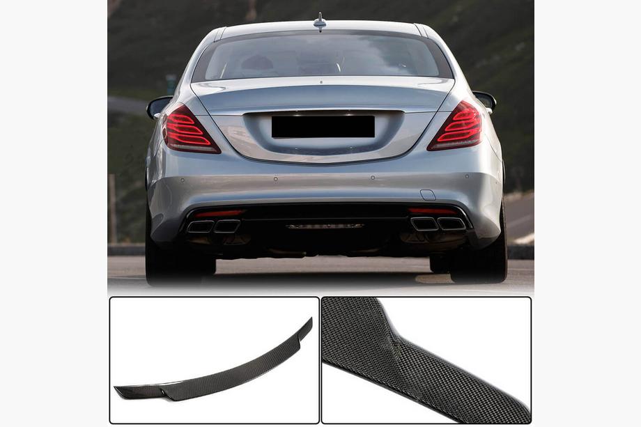 Mercedes S-сlass W222 2013–2022 Spojler V2 (karbon) Image