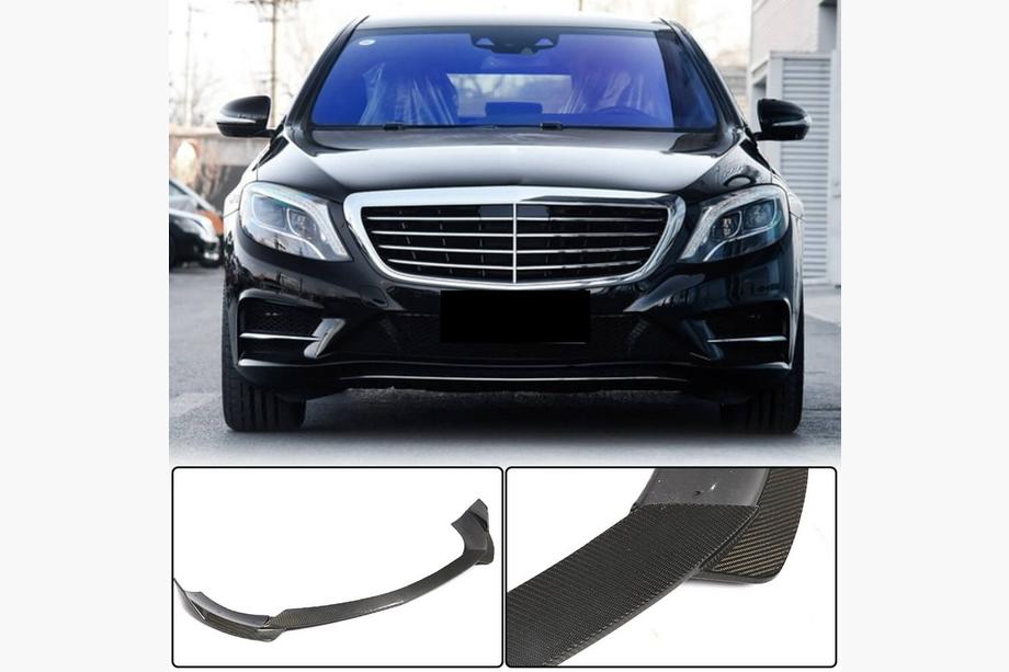 Mercedes S-class W222 2013–2022 Sprednji odbijač lip (za AMG-Line 2014-2017, karbon) Image