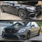 Mercedes S-class W222 2013–2022 Nastavki za sprednji odbijač V1 (za S63 AMG 2014-2017, karbon) fotografija 4