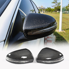 Mercedes S-сlass W222 2013–2022 Pokrovi ogledal V2 (2014-2017, Carbon) fotografija 1