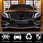 Mercedes S-class W222 2013–2022 Lip za sprednji odbijač (za S63 AMG 2014-2017, karbon) fotografija 2