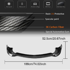 Mercedes S-class W222 2013–2022 Lip za sprednji odbijač (za S63 AMG 2014-2017, karbon) fotografija 5