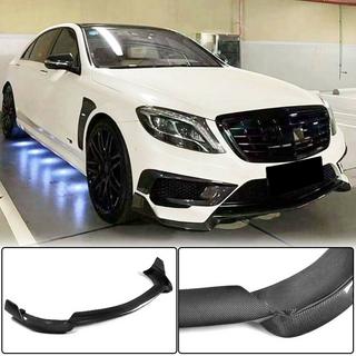 Lip za sprednji odbijač (za S63 AMG 2014-2017, karbon) fotografija 1