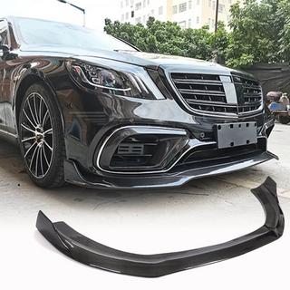 Lip za sprednji odbijač (za S63/S65 AMG 2018-2022, karbon) fotografija 1