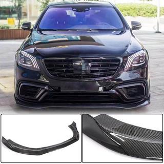 Lip za sprednji odbijač (za S63/S65 AMG 2018-2022, karbon) fotografija 2