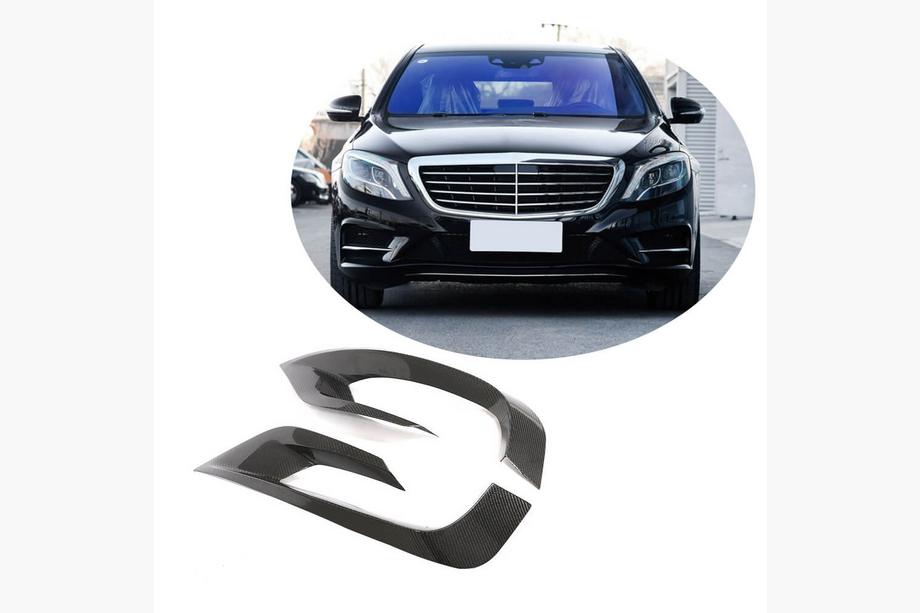Mercedes S-class W222 2013–2022 Nastavki sprednjega odbijača (za AMG-Line 2014-2017, karbon) Image