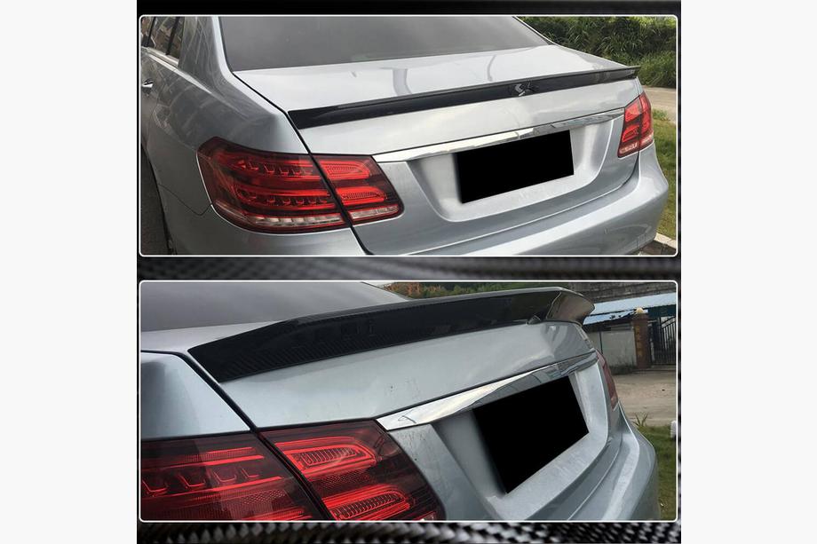 Mercedes E-class W212 2009–2016 Spojler V1 (karbon) Fotografija 3