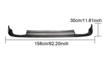 Mercedes E-class W212 2009–2016 Difuzor zadnjega odbijača (za Base SD 2010-2013, karbon) fotografija 8