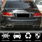 Mercedes E-class W212 2009–2016 Difuzor zadnjega odbijača V2 (za E63 AMG 2013-2016, karbon) fotografija 3