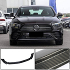 Mercedes Razred E W213 2016–2023 Sprednji lip spojler odbijača (za AMG-Line 2020-2023, karbon) fotografija 5