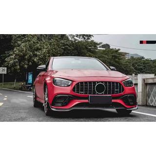 Lip nakladek za sprednji odbijač (za E63 AMG 2020-2023, karbon) fotografija 2