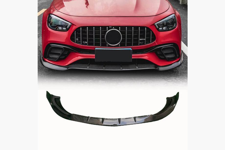 Mercedes Razred E W213 2016–2023 Lip nakladek za sprednji odbijač (za E63 AMG 2020-2023, karbon) Image