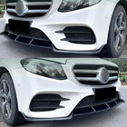 Mercedes Razred E W213 2016–2023 Lip spojler prednjega odbijača (za AMG-Line / E43 AMG 2016-2019, plastika) fotografija 2