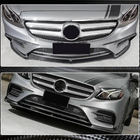 Mercedes Razred E W213 2016–2023 Sprednji lip odbijača Lip V1 (za AMG-Line / E43 AMG 2016-2019, karbon) fotografija 4