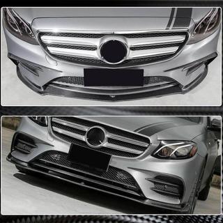Sprednji lip odbijača Lip V1 (za AMG-Line / E43 AMG 2016-2019, karbon) fotografija 4