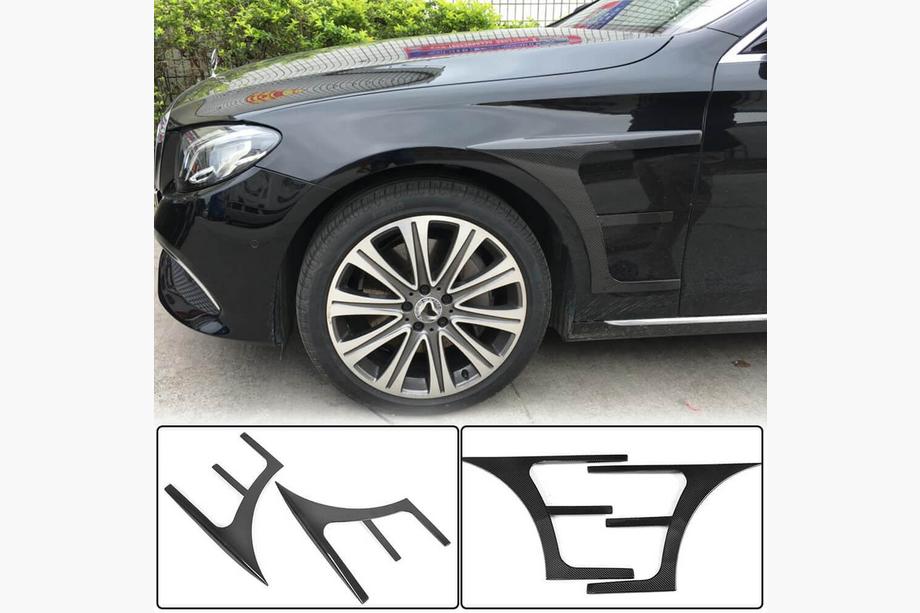 Mercedes Razred E W213 2016–2023 Karbonški pokrovi sprednjih blatnikov (AMG-Line/E43 AMG 2016-2019, Carbon) Image