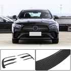 Mercedes Razred E W213 2016–2023 Nastavki sprednjega odbijača – lip spojler (za AMG-Line 2020+, suhi karbon) fotografija 8