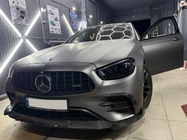 Mercedes Razred E W213 2016–2023 Nastavki sprednjega odbijača – lip spojler (za AMG-Line 2020+, suhi karbon) fotografija 10