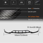 Mercedes Razred E W213 2016–2023 Lip za sprednji odbijač Lip V2 (za E63 AMG 2016-2019, karbon) fotografija 5