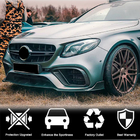 Mercedes Razred E W213 2016–2023 Karbonove obloge sprednjega odbijača (za E63 AMG 2016-2019) fotografija 5