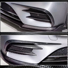 Mercedes Razred E W213 2016–2023 Karbonski dodatki za sprednji odbijač V1 (za E43 AMG 2016-2019, karbon) fotografija 4