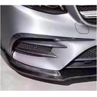 Mercedes Razred E W213 2016–2023 Karbon dodatki za sprednji odbijač V2 (za E43 AMG 2016-2019) fotografija 2