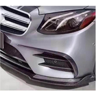 Mercedes Razred E W213 2016–2023 Karbon dodatki za sprednji odbijač V2 (za E43 AMG 2016-2019) fotografija 3
