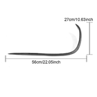 Mercedes Razred E W213 2016–2023 Karbon dodatki za sprednji odbijač V2 (za E43 AMG 2016-2019) fotografija 5