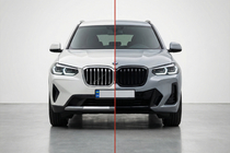 BMW X3 G01 2018– Komplet karoserijskih dodatkov z masko hladilnika 2022-2024 (M-Sport) fotografija 1